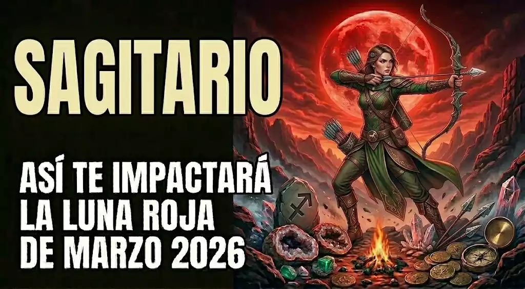 SAGITARIO LUNA ROJA MARZO 2026